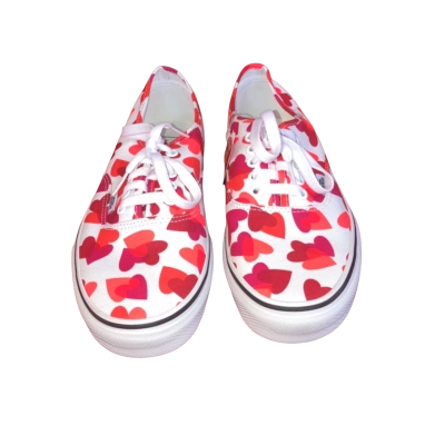 Vans Mens  Size 8 Sneakers Red / White 