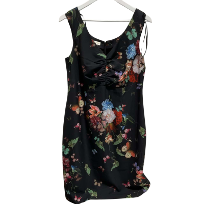 Monsoon Women’s Dress - Size US12 - Black/Floral - Tags Still Attached 
