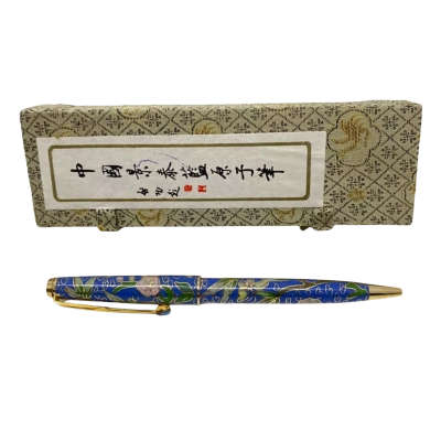 Vintage Cloisonné Ballpoint Pen