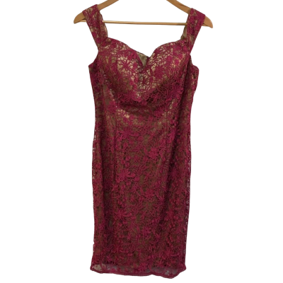 Jadore  Womens  Size 12 Purple Dress