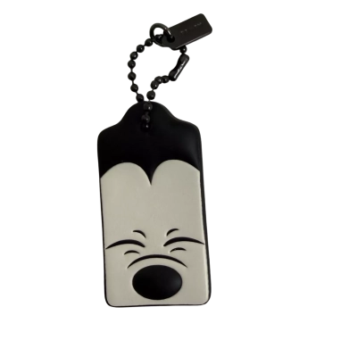 COACH x DISNEY Squinting Mickey Dog Tag