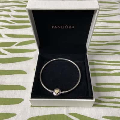 Pandora, Silver, 925, ‘You Are So Loved’ Bangle, 19cm