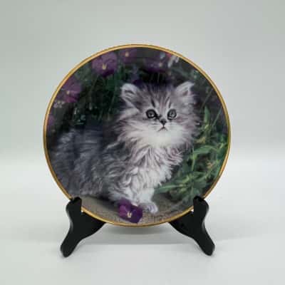 'Purrfection' by Nancy Matthews Collector Plate [S#1]