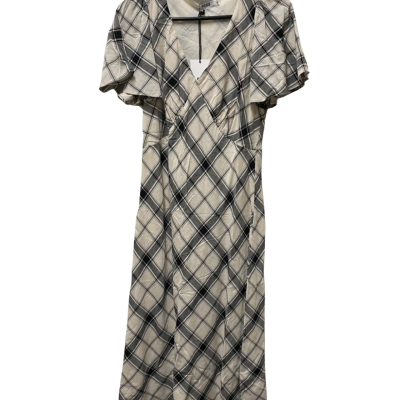 Sass Womens  Size 10 Black  / Cream / Gingham 