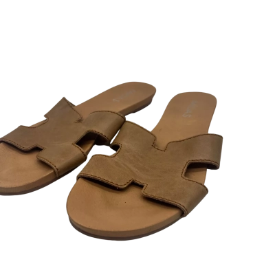Midas Womens  Size 42 Brown Sandals 
