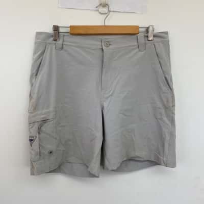 Columbia Grey Hiking SPort Shorts  Size 34 