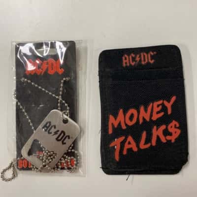 AC/DC bottle opener and money wallet