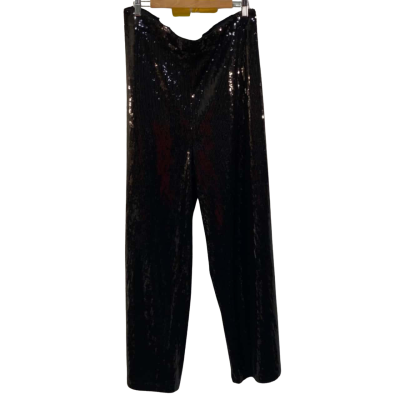 BNWT Proud Poppy Clothing Womens  Size AU16  Black Tyra Sequence Pants RRP $119.95