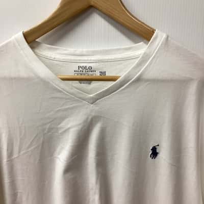 Polo Ralph Lauren Mens  Size XL Short Sleeve T-shirt White A