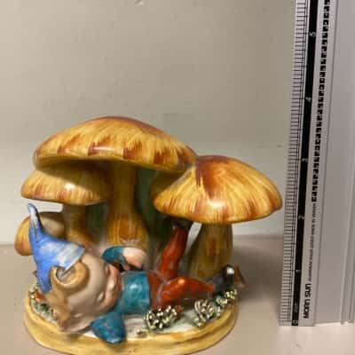 Vintage Ceramic Elf Planter 