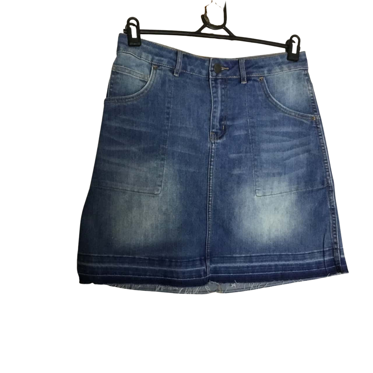 Life Style Blue Denim Skirt Size 12(s)