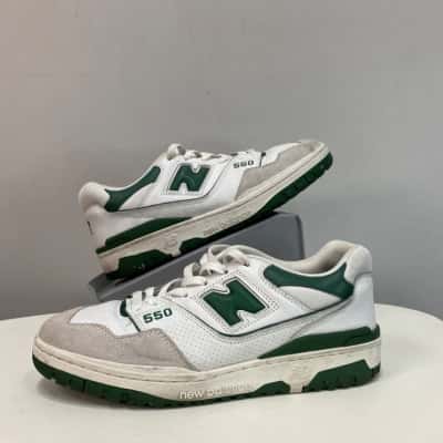 New Balance  550 Mens  Size 9.5 Sneakers / Trainers Green / White 