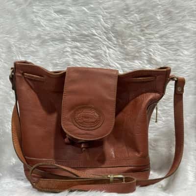  Womens Vintage Annapelle leather bag