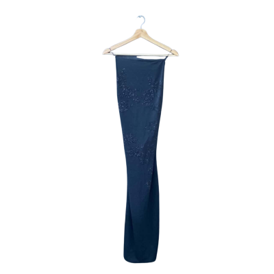 House of CB Size M Shoestring Strap Dress Black  
