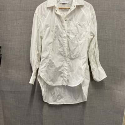 AJE Womens Size 4 White Long Sleeve