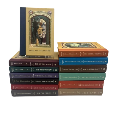A Series of Unfortunate Events 1-13 Book Set By Lemony Snicket