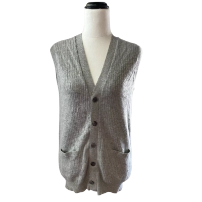 Dingo Mens  Size 36 Sweater Vest Grey 