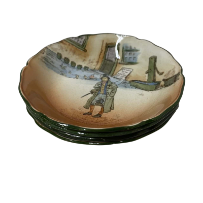 Royal Doulton Dickens Collection Plates - Set of 8