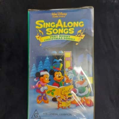 Sing Along Disney Christmas VHS