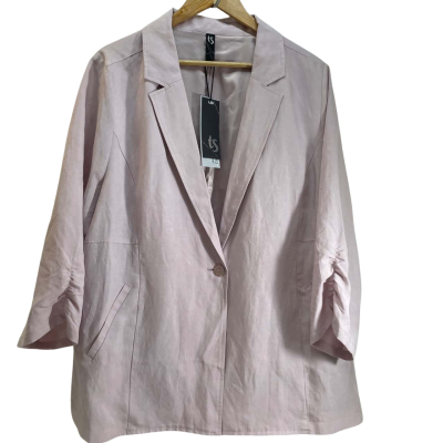 TS Women's Size 20 Blazer in Pale Pink  