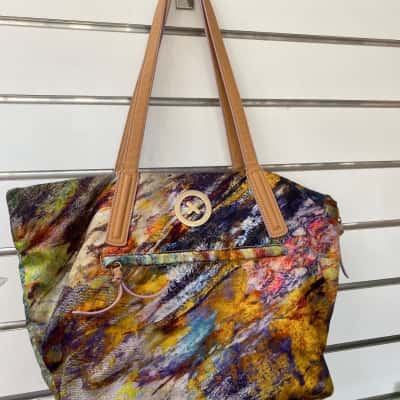 Mimco Abstract Shoulder Bag 