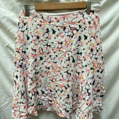Alannah Hill Womens  Size 14 A-Line Skirt Floral / Pink  