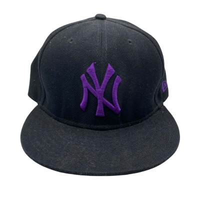 New Era New York Cap Unisex One Size Fits Most Black  / Purple 