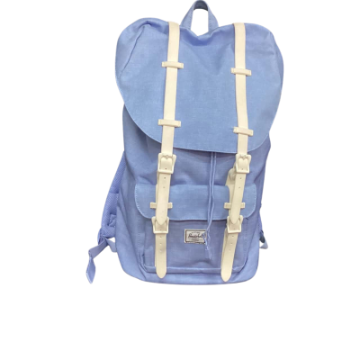 Herschel Unisex Backpack Sky Blue with White Straps