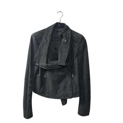 Saba Women's Size 10 Biker Jacket in Dark Green 