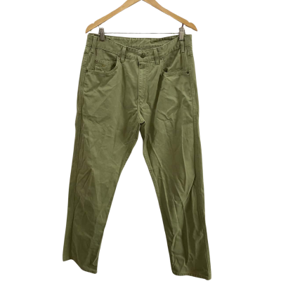 Mens R.M Williams Size 35 Straight Leg Pants Olive Green 