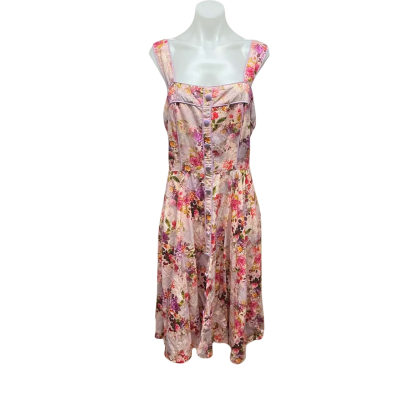 Miss Elinor Womens Size XXXL Floral Dress Floral / Multicoloured 