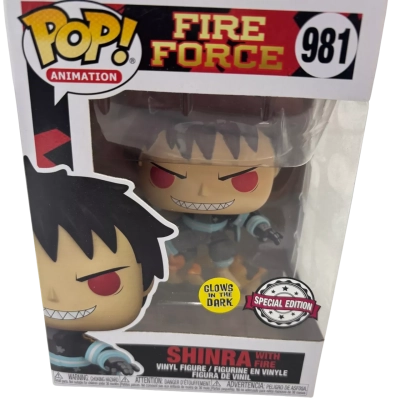 Pop  Animation limited edition Fire force Shinra