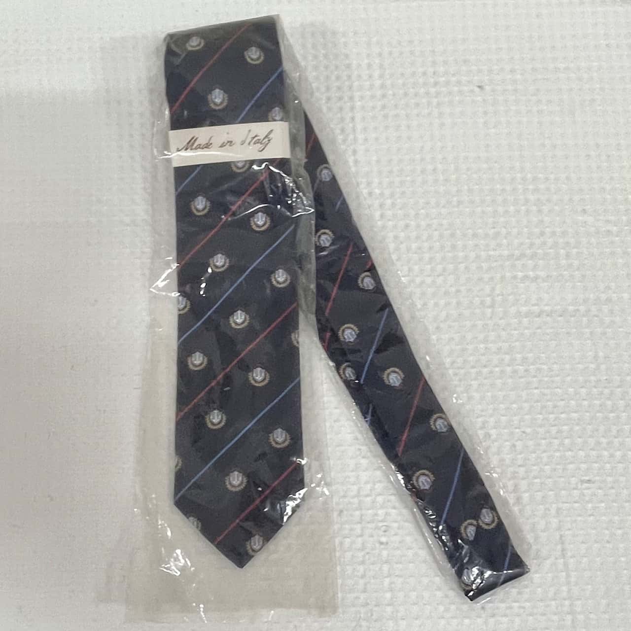 Luxury Tie Rack London Woven Silk Made in Italy Mens Tie (s)