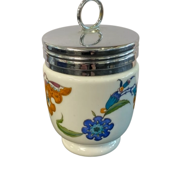 Royal Worcester -Egg coddled x 1 -Modern floral Palmyra