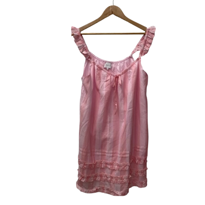 Steele Womens  Size XL Babydoll Dress Pink  