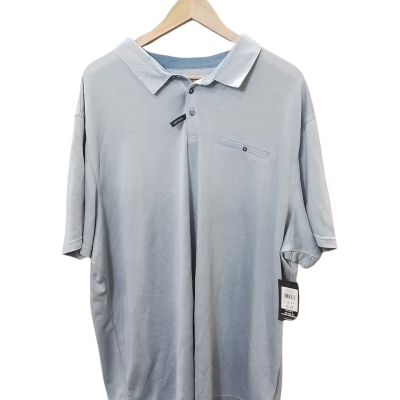Tarocash Mens Size 5XL Blue Polo Shirt 