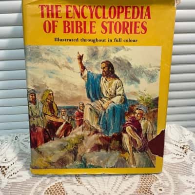 The Encyclopedia of Bible Stories - colour illustrated 1974