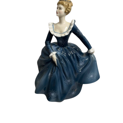 Vintage Doulton “Fragrance HN 2334 Porcelain Lady Figurine. Bone China, Made in England