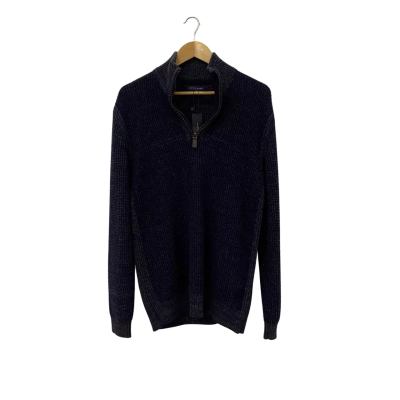City Club Mens  Size L Jumper Navy Blue 