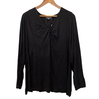 Autograph Twist Knit Top Size XL 