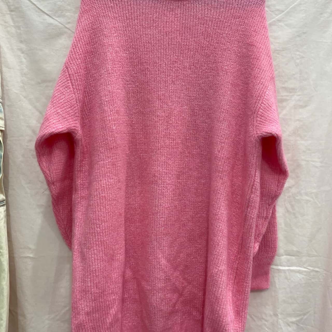 johnny was uptown high slit knit dress Sleek Essential Ribbed Knit High Slit Midi Dress main image 0