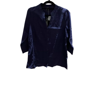 Crossroads Womens  Size 8 Long Sleeve Shirt Black  RRP $59.99