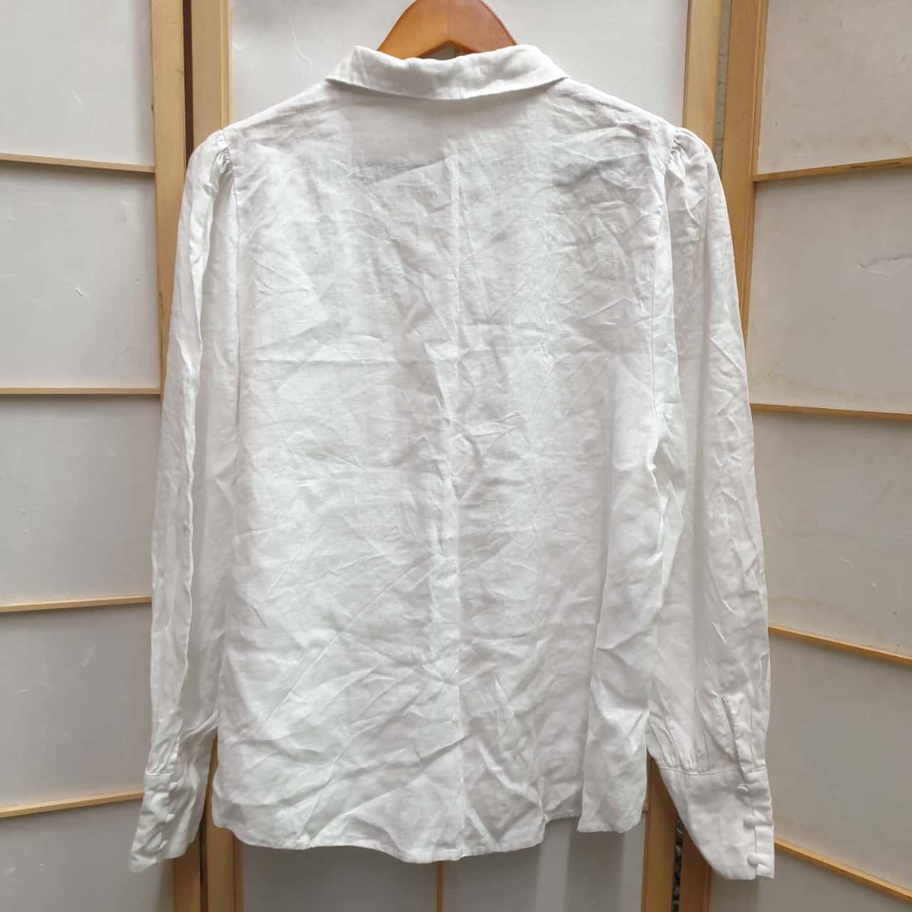 SPORTSGIRL 100 Linen Blouse Size 14(s)