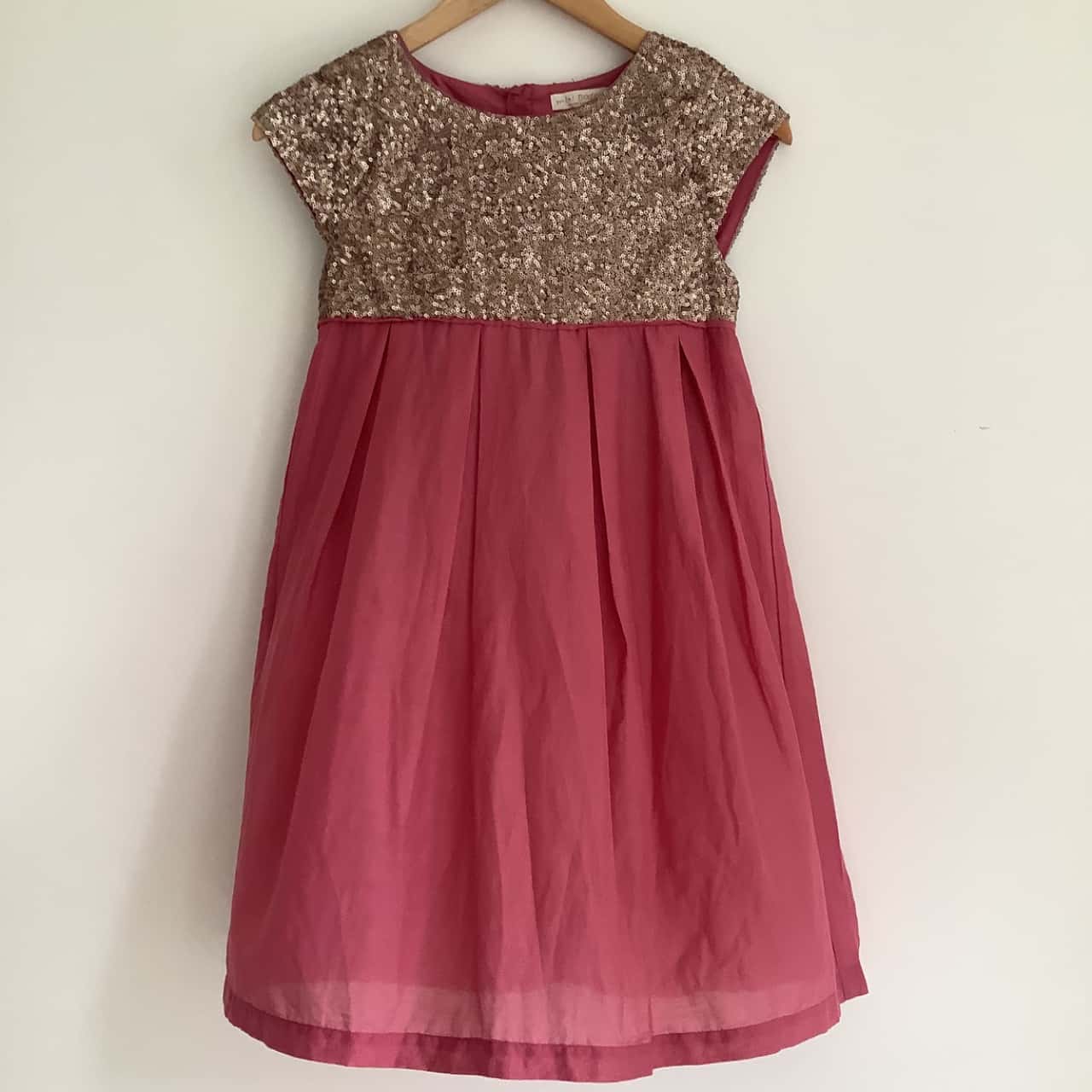 mini boden gold dress In The Style Light Gold Satin Twist Back Maxi Dress main image 0