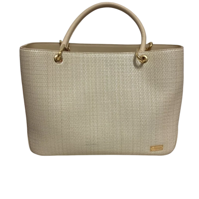  Ginza Kanematsu Womens Tote Bag Champagne 