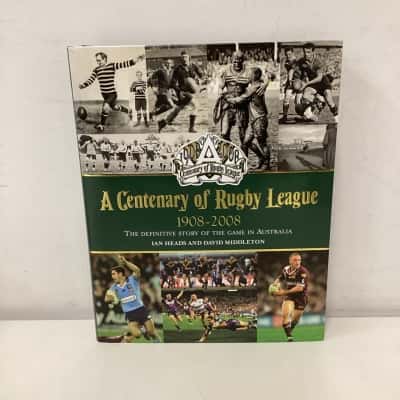 A Centenary of Rugby League 1908-2008 hardcover book