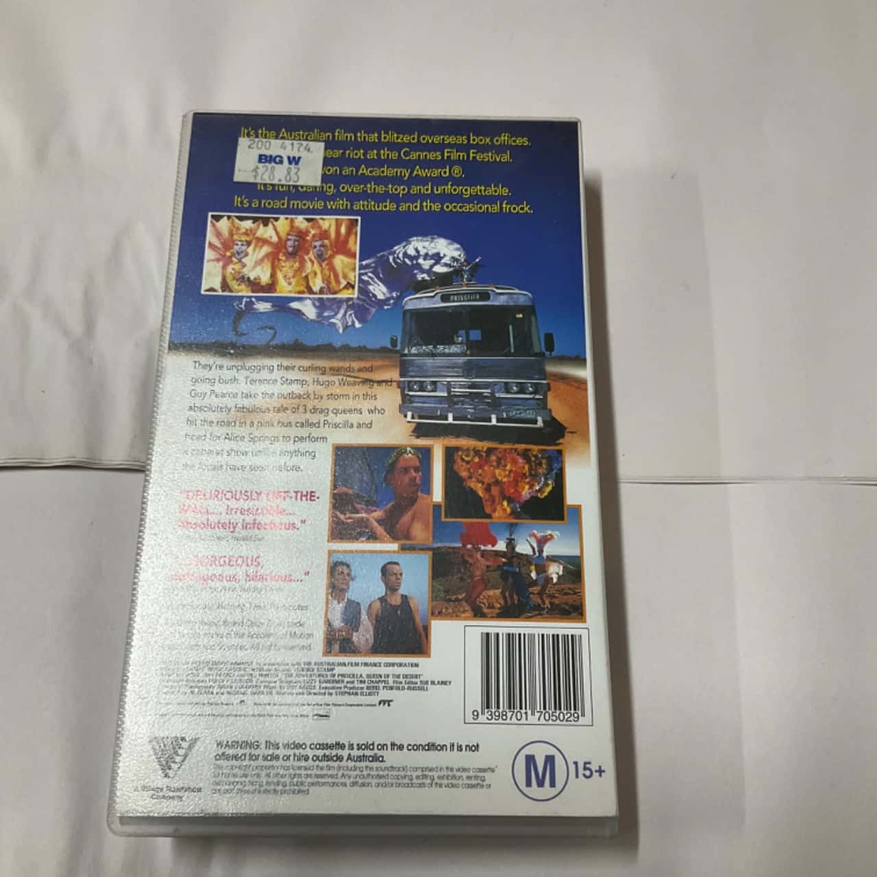 Priscilla, Queen of the Desert VHS