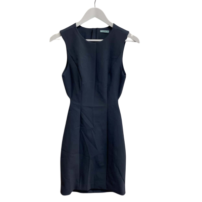 Kookai Womens  Size 38 Sleeveless Dress Dark Grey 