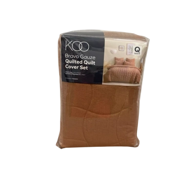 Koo Bravo Gauze Quilted Cover Set Queen Size 