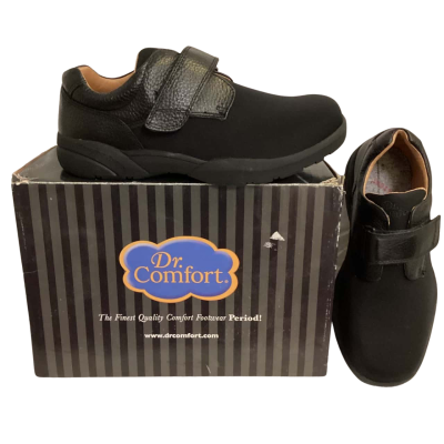  Mens  Size 43 Dress shoes Black  Dr. Comfort